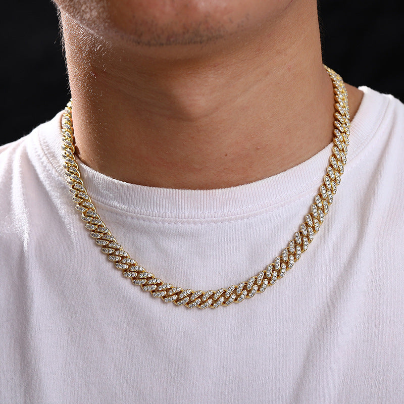 8mm VVS Moissanite Iced Out Cuban Link