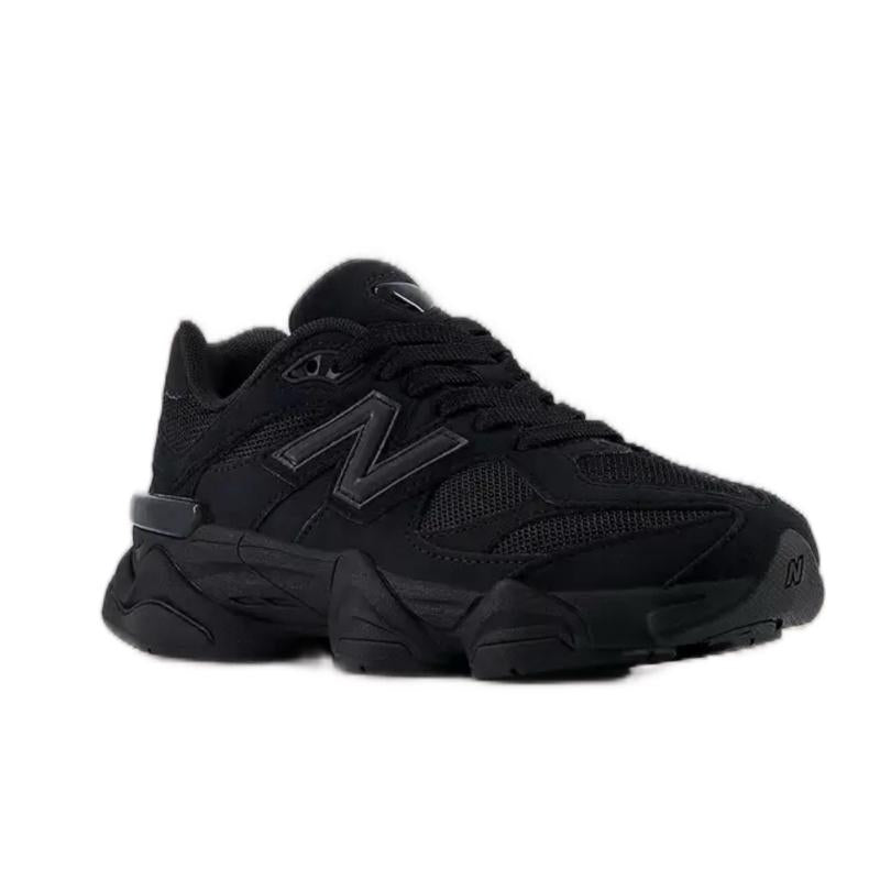 New Balance 9060 Triple Black Cat Youth / Women'S Perfect Casual Daily Lifestyle Sneaker Fashion Footwear Gym Walking Shoe Running Sneaker Girl