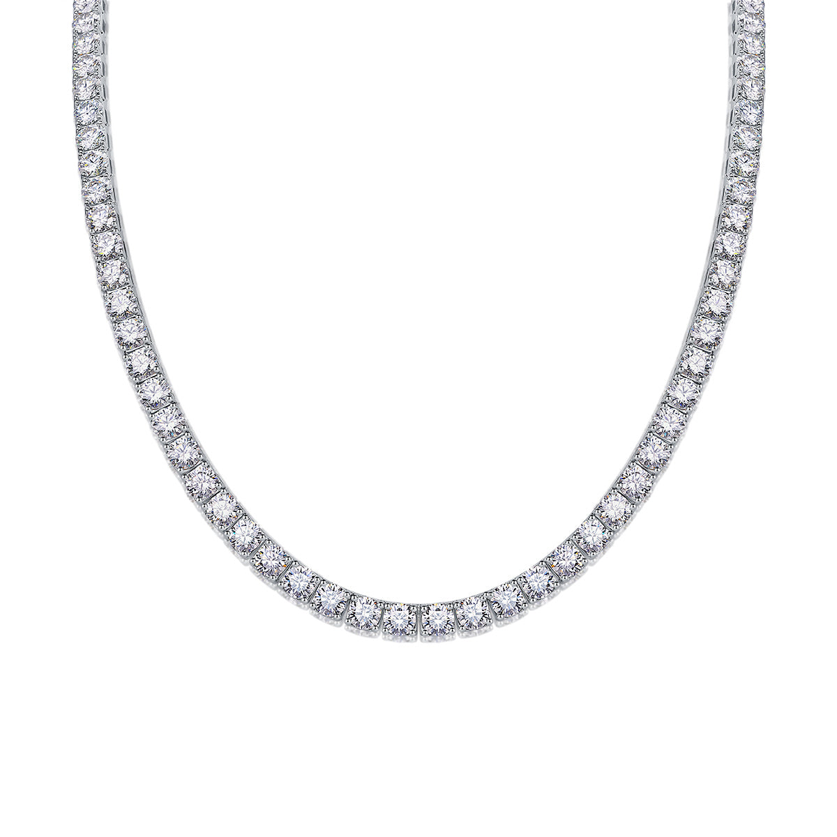 Lab Grown GRA Certified Luxury VVS Diamond Studded Necklace