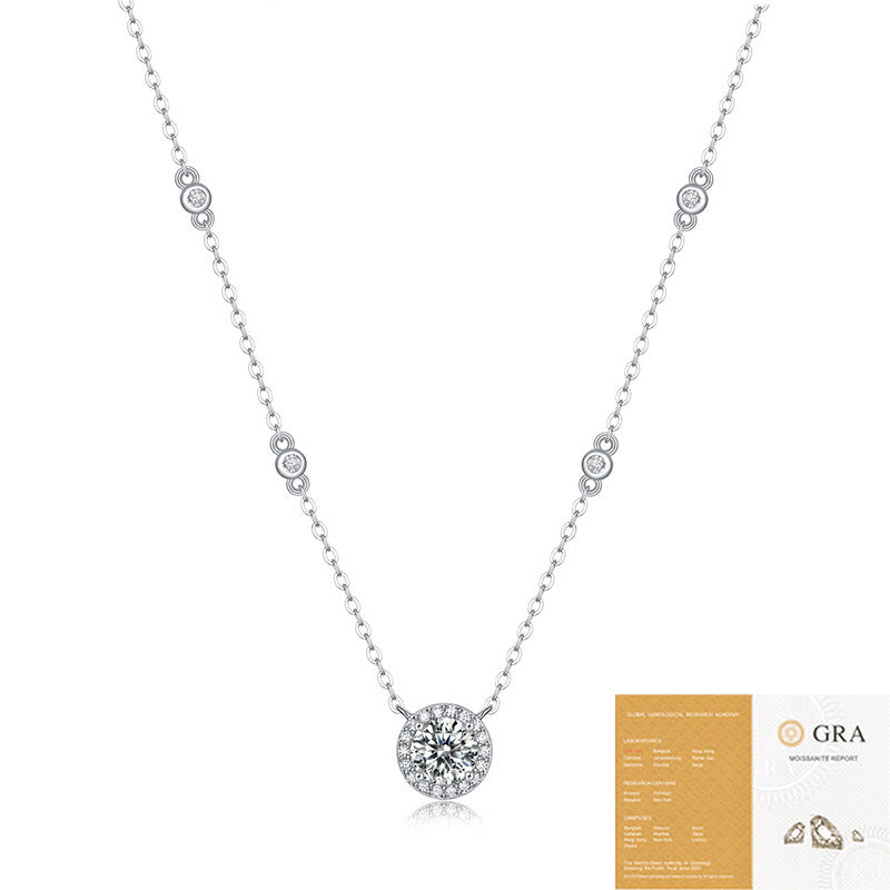 Women's Moissanite Heirloom Necklace