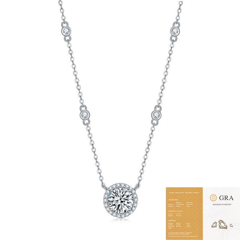 Women's Moissanite Heirloom Necklace