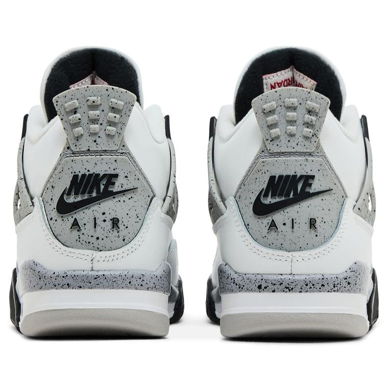 Nike Air Jordan 4 Retro White Cement IB4171-100 GS & Women'S Fashion Sneaker New