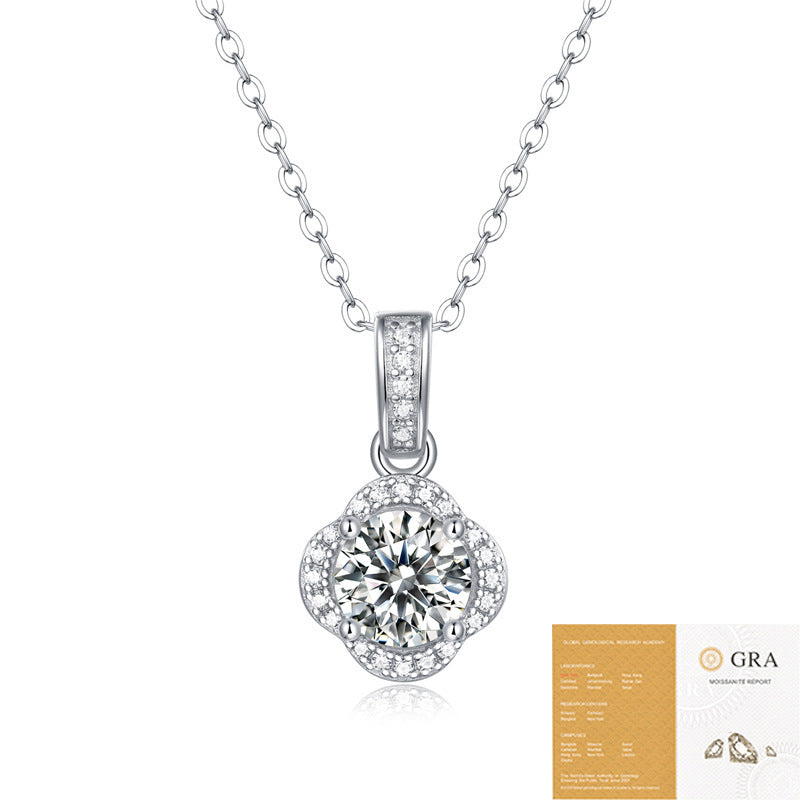 Women's Moissanite Heirloom Necklace