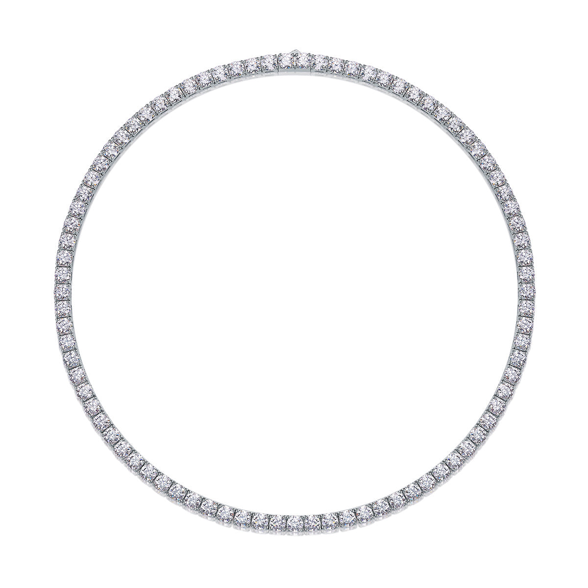 Lab Grown GRA Certified Luxury VVS Diamond Studded Necklace
