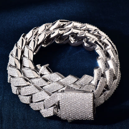 BRAND NEW 2025 VVS BUST DOWN DIAMOND LAB ICED OUT CUBAN LINK