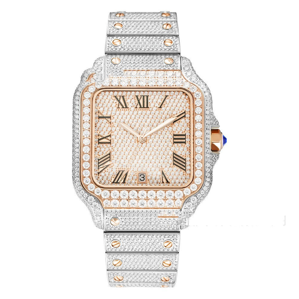 VVS Moissanite GRA Certified Iced Out Luxury Watch