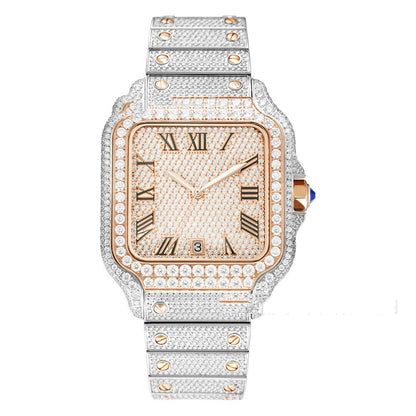 VVS Moissanite GRA Certified Iced Out Luxury Watch