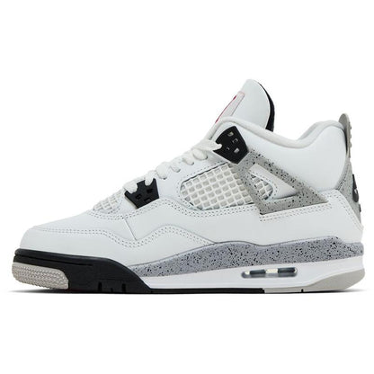 Nike Air Jordan 4 Retro White Cement IB4171-100 GS & Women'S Fashion Sneaker New