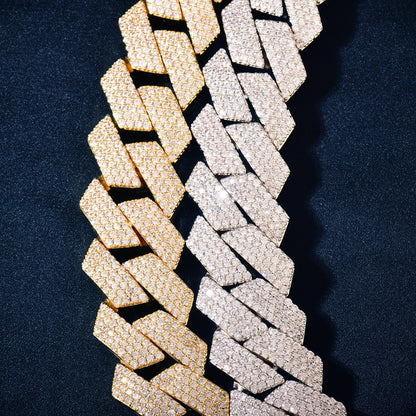 BRAND NEW 2025 VVS BUST DOWN DIAMOND LAB ICED OUT CUBAN LINK