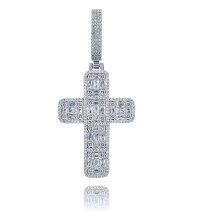 14K Gold Plated Fully Iced Out Monster Pendant for Men Boys Women Bling 5A CZ Simulated Diamond Hip Hop Rapper Chain Pendant