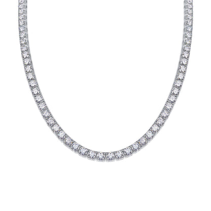 Lab Grown GRA Certified Luxury VVS Diamond Studded Necklace