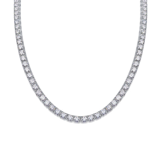 Lab Grown GRA Certified Luxury VVS Diamond Studded Necklace