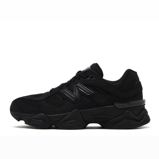 New Balance 9060 Triple Black Cat Youth / Women'S Perfect Casual Daily Lifestyle Sneaker Fashion Footwear Gym Walking Shoe Running Sneaker Girl