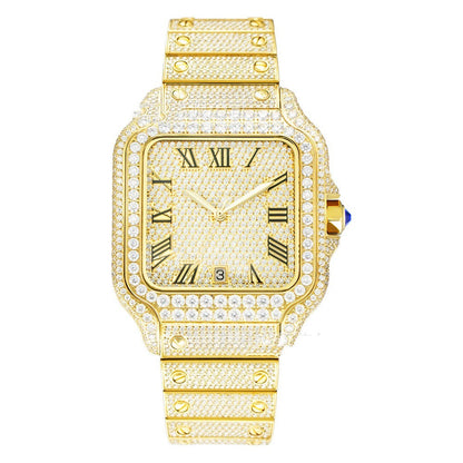 VVS Moissanite GRA Certified Iced Out Luxury Watch