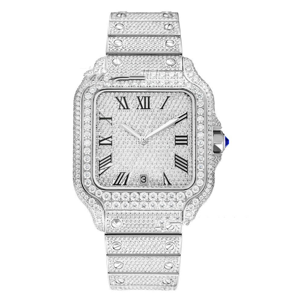 VVS Moissanite GRA Certified Iced Out Luxury Watch