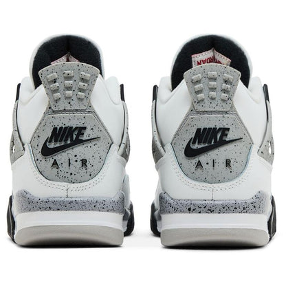 Nike Air Jordan 4 Retro White Cement IB4171-100 GS & Women'S Fashion Sneaker New