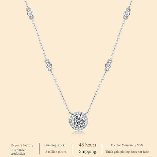 Women's Moissanite Heirloom Necklace