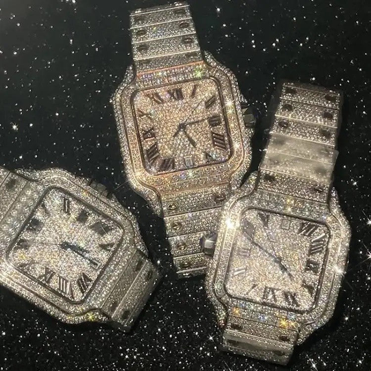 VVS Moissanite GRA Certified Iced Out Luxury Watch